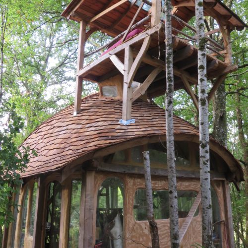 cabane perchée
