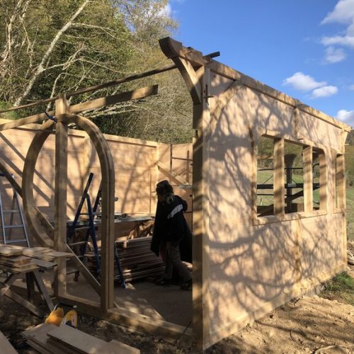 charpente cabane