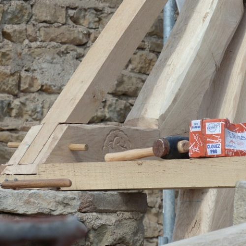 sculpture arabesque tenon mortaise